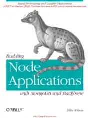 Free Download PDF Books, Building Node Applications With Mongodb And Backbone, Pdf Free Download