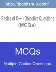 Free Download PDF Books, Basics Of C++ Objective Questions MCQs