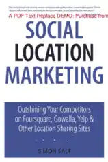 Free Download PDF Books, Social Location Marketing