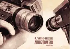 Free Download PDF Books, CANON Camcorder Auto Zoom 518 Instruction Manual