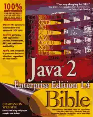 Free Download PDF Books, Java 2 Enterprise Edition 1.4 Bible – PDF Books