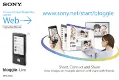 Free Download PDF Books, SONY Mobile HD Snap Camera MHS-TS55 Instruction Manual