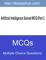 Free Download PDF Books, Artificial Intelligence Solved Mcq Part 2, Pdf Free Download