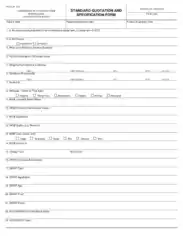 Free Download PDF Books, Standard Quotation Form Template