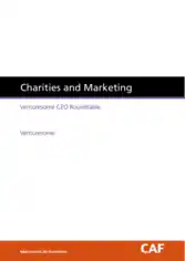 Free Download PDF Books, Charity Marketing Meeting Strategy Template