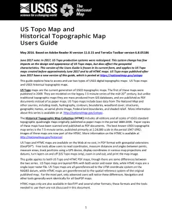 Free Download PDF Books, Us Topo Map and Historical Topographic Map Users Guide