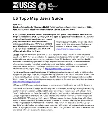 Free Download PDF Books, US Topo Map Users Guide