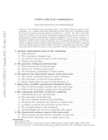 Free Download PDF Books, Purity For Flat Cohomology