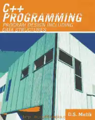 Free Download PDF Books, C++ Programming Program Design Including Data Structures