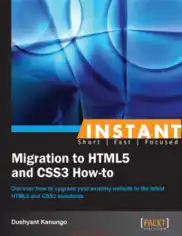 Free Download PDF Books, Migration To HTML5 And CSS3 How To
