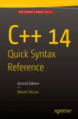 Free Download PDF Books, C++ 14 Quick Syntax Reference 2nd Edition Book –, Free Ebook Download Pdf