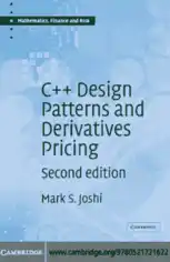Free Download PDF Books, C++ Design Patterns and Derivatives Pricing –, Download Full Books For Free