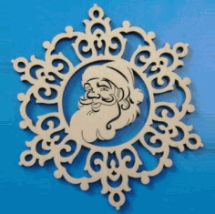 Santa Claus Christmas Ornament Cdr Vector, Free Vectors File