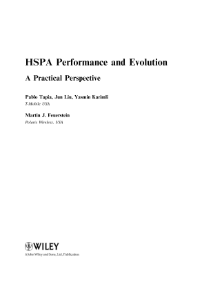 Free Download PDF Books, HSPA Performance and Evolution