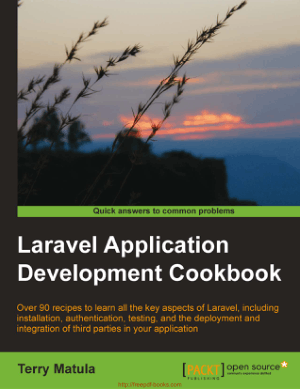 Laravel Application Development Cookbook Book | Free PDF Books