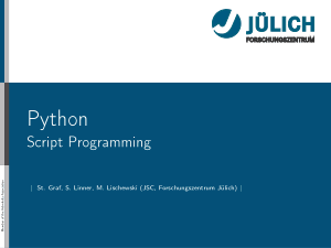 Python Script Programming Book