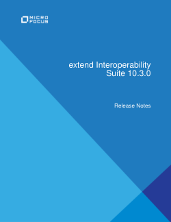 Free Download PDF Books, Extend Interoperability Suite 10.3.0 Release Notes PDF