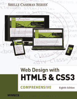 Free Download PDF Books, Web Design with HTML5 and CSS3 Comprehensive 8th Edition Pdf