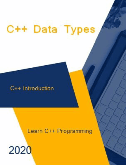Free Download PDF Books, C++ Data Types _ C++ Introduction