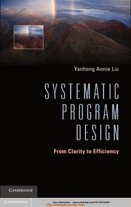 Free Download PDF Books, Systematic Program Design