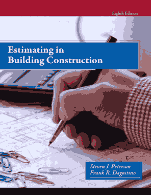 Free Download PDF Books, Estimating in Building Construction 8th Edition