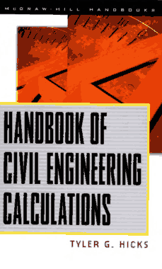 Free Download PDF Books, Handbook of Civil Engineering Calculations