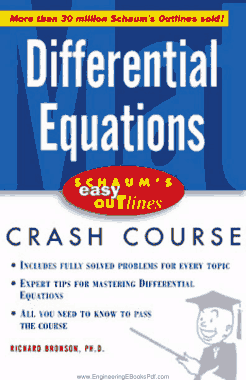 Free Download PDF Books, Outline of Theory and Problems of Differential Equations 2nd Edition
