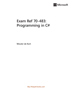 Free Download PDF Books, Programming in C Exam Ref 70 483