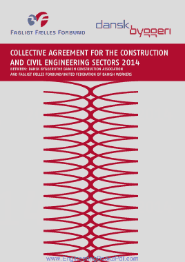 Free Download PDF Books, Collective Agreement for the Construction and Civil Engineering Sectors