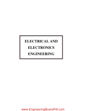 Free Download PDF Books, Electrical And Electronics Engineering