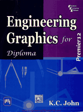 Free Download PDF Books, Engineering Graphics for Diploma