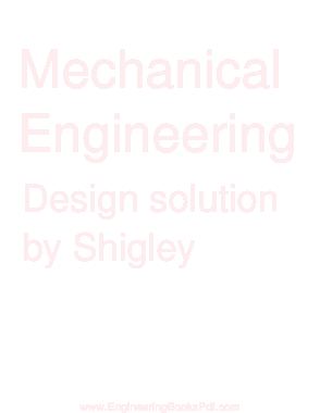 Free Download PDF Books, Mechanical Engineering Design solution