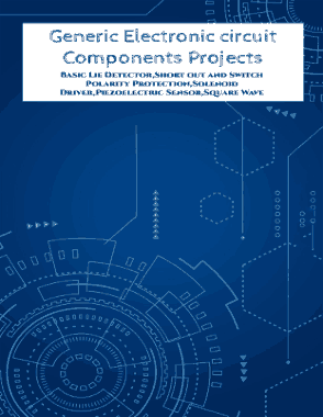 Free Download PDF Books, Generic Electronic circuit Components Projects