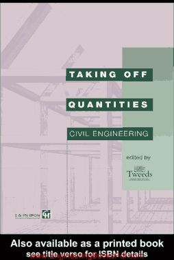 Free Download PDF Books, Taking Off Quantities Civil Engineering