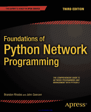 Free Download PDF Books, Foundations of Python Network Programming 3rd Edition