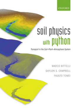 Free Download PDF Books, Soil Physics with Python Transport in the Soil Plant Atmosphere System