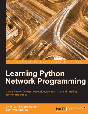 Free Download PDF Books, Learning Python Network Programming Free PDF Book