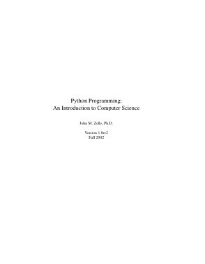 Free Download PDF Books, Python Programming An Introduction to Computer Science