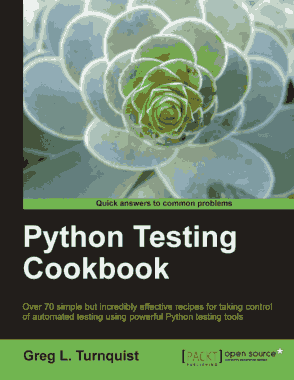 Free Download PDF Books, Python Testing Cookbook