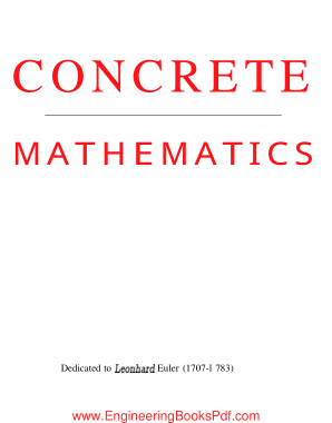 Free Download PDF Books, Concrete Mathematics