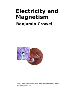 Free Download PDF Books, Electricity and Magnetism