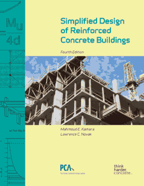 Free Download PDF Books, Simplified Design of Reinforced Concrete Buildings Fourth Edition