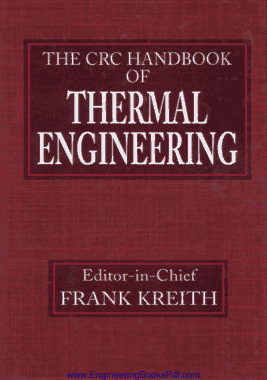 Free Download PDF Books, The CRC Handbook of Thermal Engineering