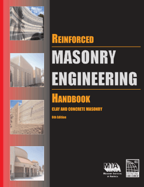 Free Download PDF Books, Reinforced Masonry Engineering Handbook Clay and Concrete Masonry Sixth Edition