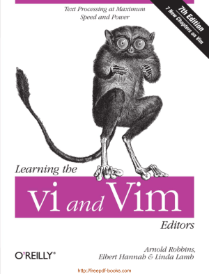 Free Download PDF Books, Learning The Vi And Vim Editors, 7th Edition
