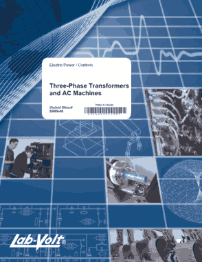 Free Download PDF Books, Three-Phase Transformers and AC Machines Student Manual