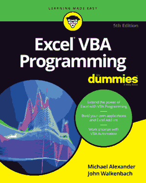 Free Download PDF Books, Excel VBA Programming 5th Edition