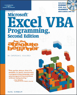 Free Download PDF Books, Microsoft Excel VBA Programming for the Absolute Beginner Second Edition
