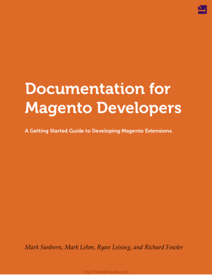Documentation For Magento Developers, Pdf Free Download