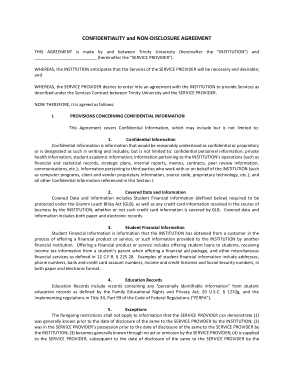 Free Download PDF Books, Confidentiality General Non-Disclosure Agreement Template